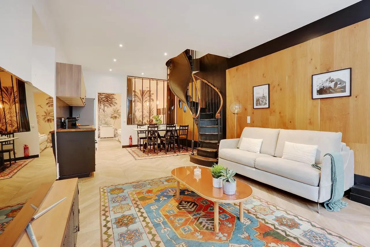 Apartmán Spacious Apart - 4Br-10P - Place De La Republique Paříž